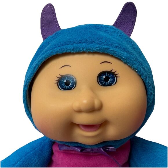Cabbage Patch Kids 9” Cutie 2015 Blue Butterfly Stuffed Animal Plush Toy Doll - Picture 1 of 7